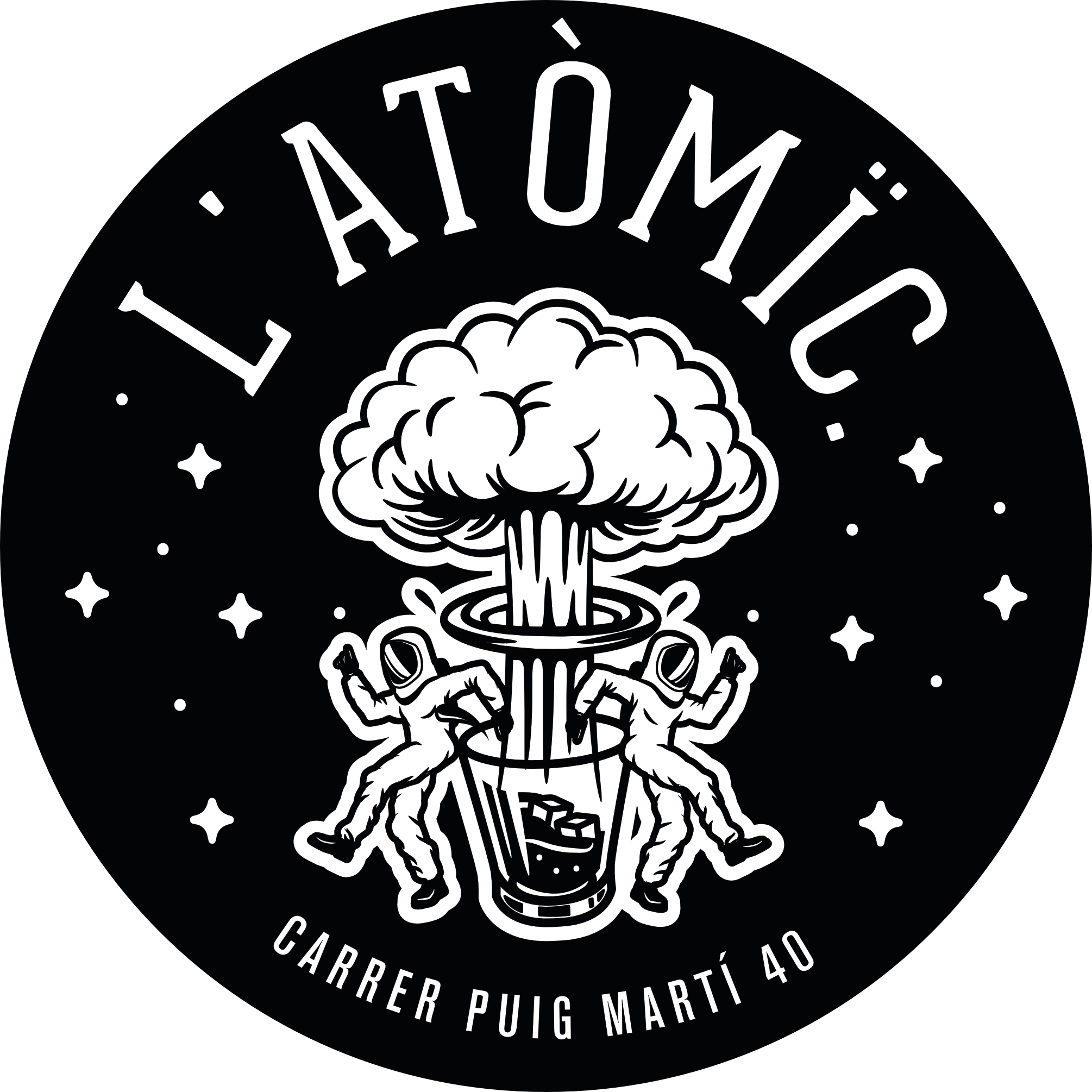 Logo Atòmic Bar